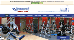 Desktop Screenshot of fitnessequipmentwarehouse.com.au